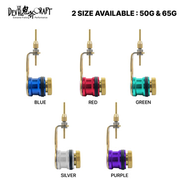 DEVIL CRAFT - BOBBIN KNOTTER 50g/60g KNOT WINDER ASSIST FISHING KNOT TYING TOOL