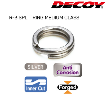 DECOY - SPLIT RING MEDIUM CLASS R-3 MADE IN JAPAN