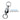 BOSSNA - BALL BEARING SWIVEL W SOLID RING 7524 SWIVEL