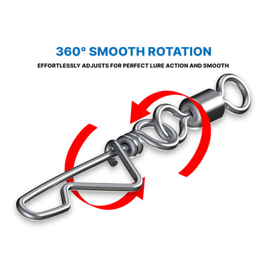 SANTEC - ROLLING SWIVEL WITH "B" SNAP NSB 7915 FISHING ACCESSORIES
