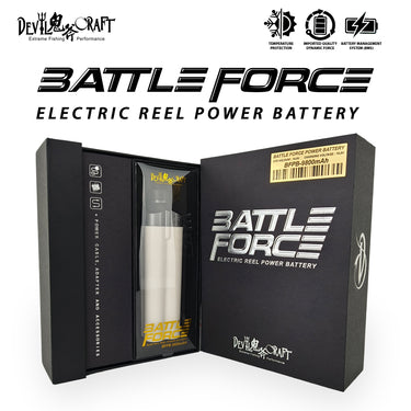 DEVIL CRAFT - BATTLE FORCE - POWER BATTERY - ELECTRIC FISHING REELS BATTERY