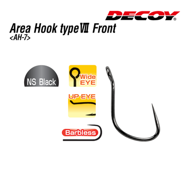 DECOY - AREA HOOK TYPE VII FRONT AH-7 FISHING HOOK MADE IN JAPAN
