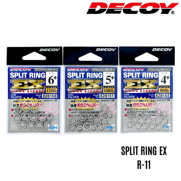 DECOY - SPLIT RING EX R11 EXTRA STRONG MADE IN JAPAN