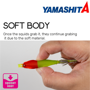 YAMASHITA - OPPAI SUTTE 7-2 UV / 7-2 GLOW 7cm SQUID BAIT