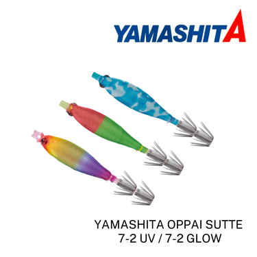 YAMASHITA - OPPAI SUTTE 7-2 UV / 7-2 GLOW 7cm SQUID BAIT