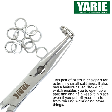 YARIE - SPLIT RING PLIERS - FISHING ACCESSORIES