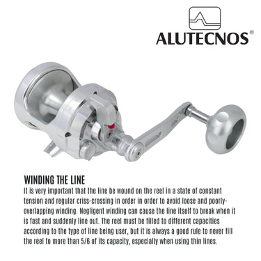 ALUTECNOS - ALBACORE TROLLING REEL 30/50LBS