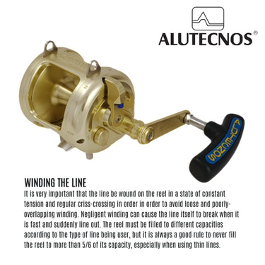 ALUTECNOS - ALBACORE 20LBS 20R TROLLING REEL