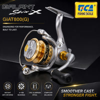 TICA - GALANT SPIN-X GRAPHITE BODY SPINNING REEL GIAT 800(G) (GIAT SERIES)