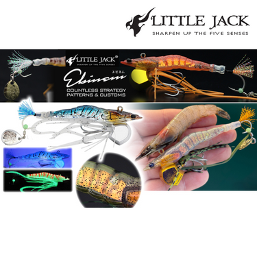 LITTLE JACK - EBINEM SINKING SHRIMP-SHAPED BLADE JIG 30g/40g FISHING LURE JAPAN