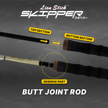 Lian Stick - 2282 Skipper Rod Series