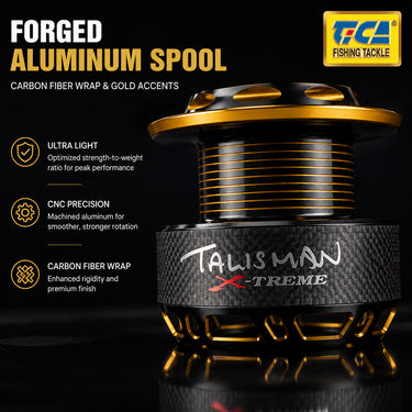 TICA - TALISMAN X-TREME 1500/2500/3500/4500 FULL METAL BODY SPINNING REEL (TBAT SERIES)