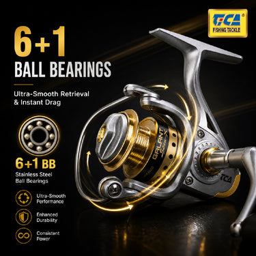 TICA - GALANT SPIN-X GRAPHITE BODY SPINNING REEL GIAT 800(G) (GIAT SERIES)