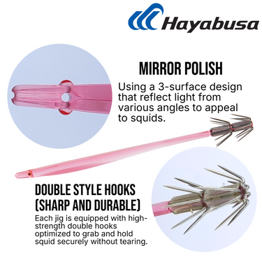HAYABUSA - OTOTO 11CM DOUBLE HOOK 5 HOOKS (WITHOUT DOT) SR125