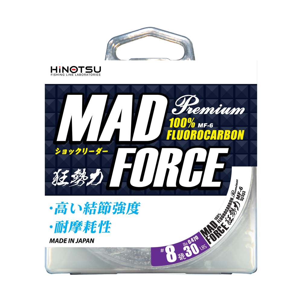 53533-Hinotsu MF-6 Mad Force Premium 100% Fluorocarbon series