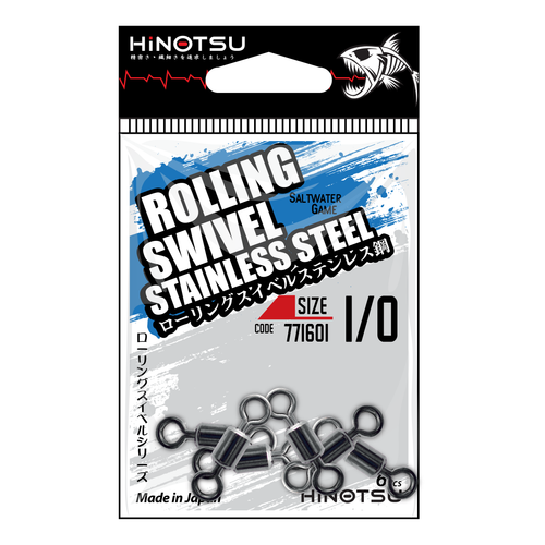 7716-Hinotsu Rolling Swivel Stainless Steel Series