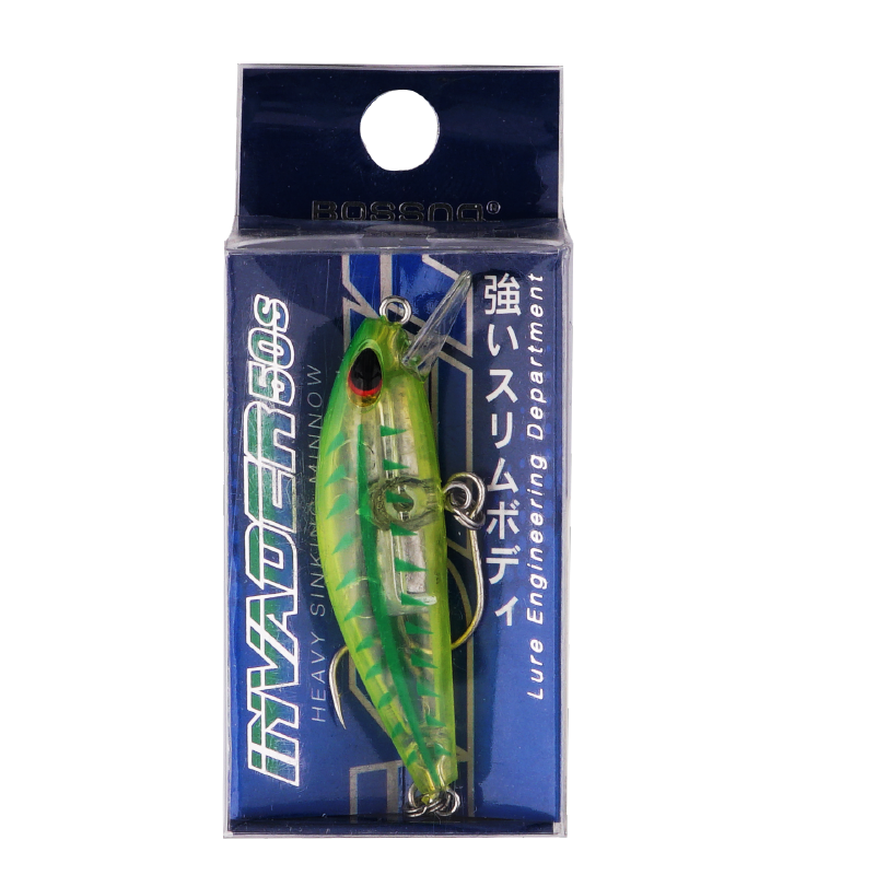 Bossna Invaders Sinking Minnow Lure Series