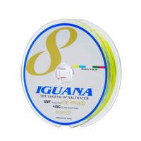 Bossna Iguana 8X 300M Ice Braided Line Multicolor Series