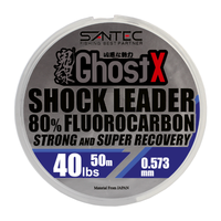 Santec Ghost X Shock Leader 80% FC Series
