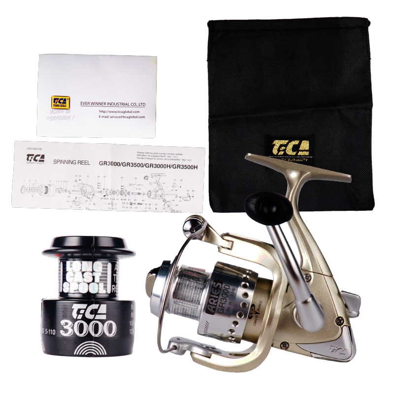 aries fishing reel Tica