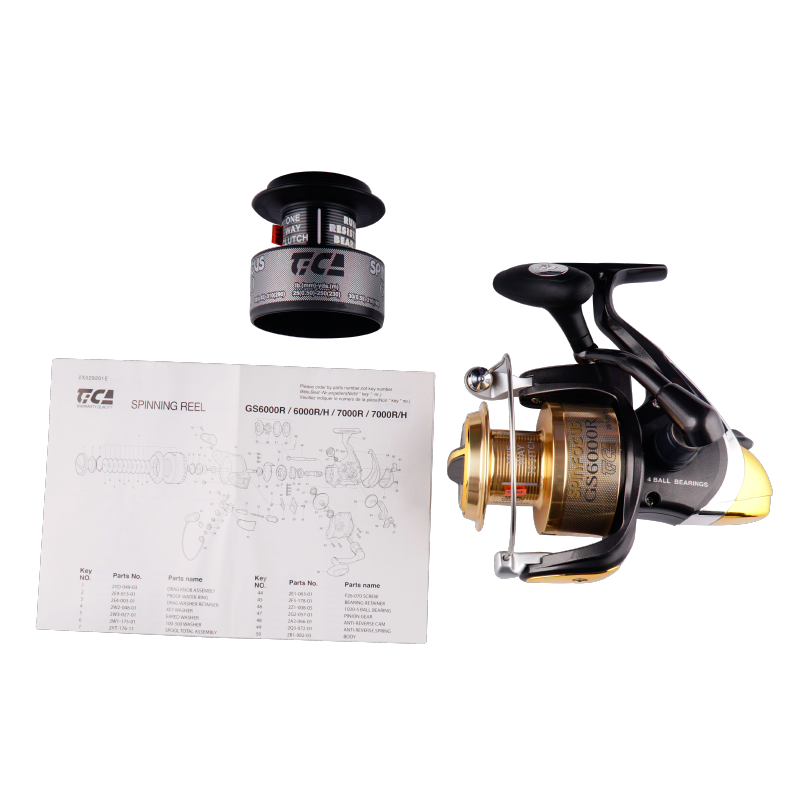 Tica Spinfocus GS (R) SP Reel Series