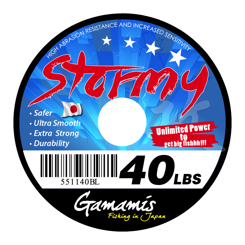 Gamamis Stormy Mono Line 40lb Series