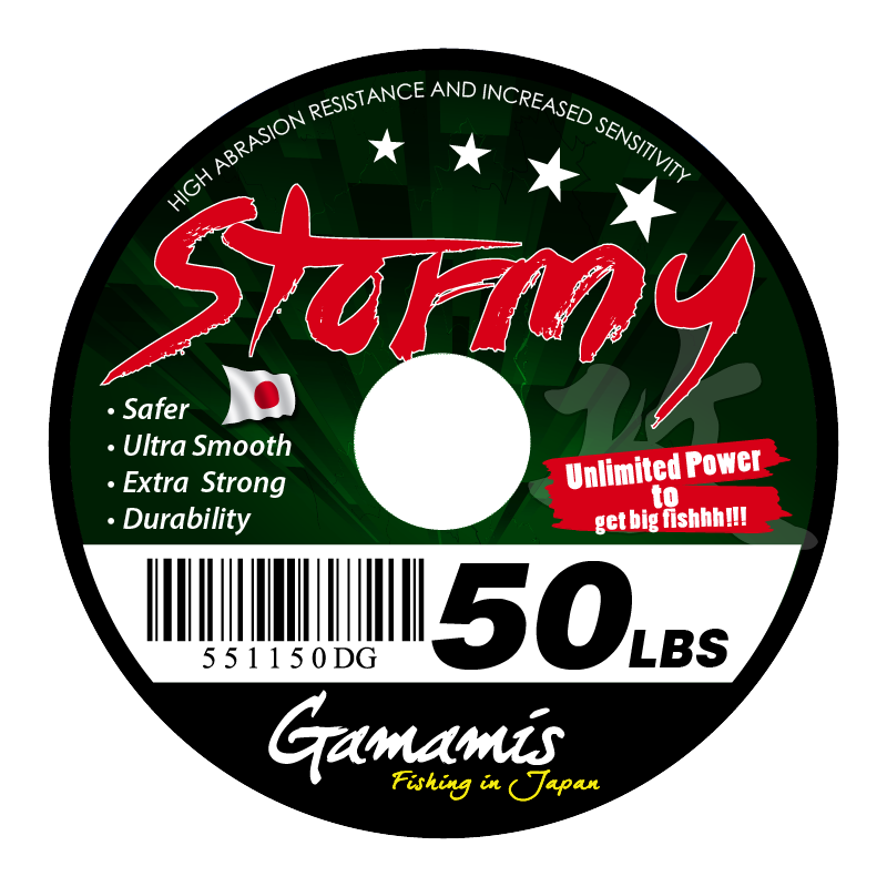 Gamamis Stormy Mono Line 50lb Series