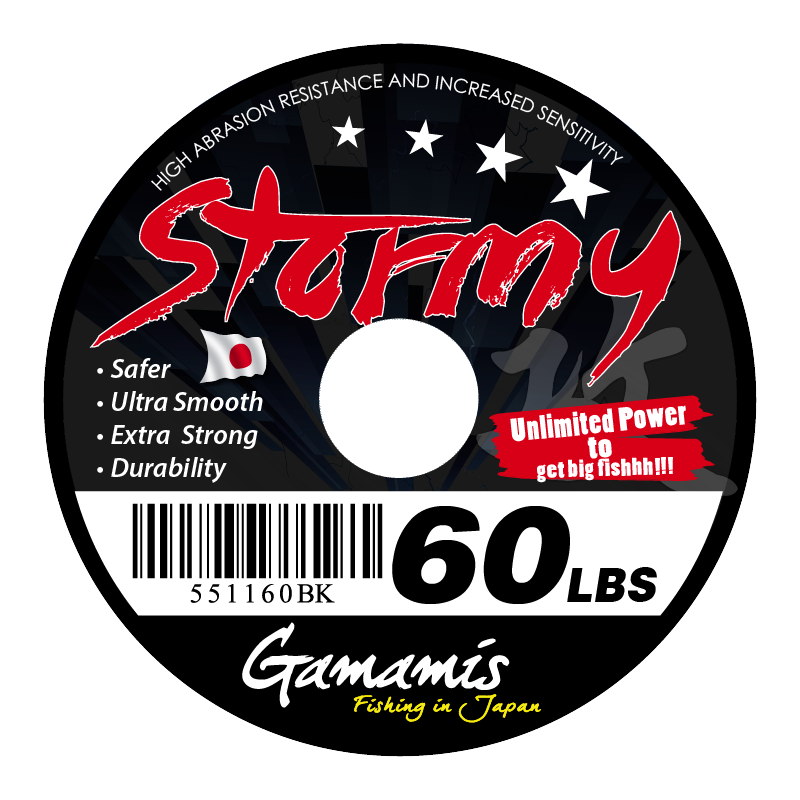 Gamamis Stormy Mono Line 60lb Series