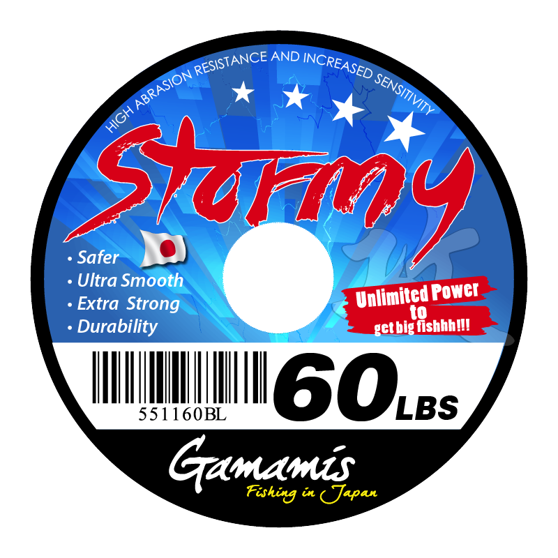 Gamamis Stormy Mono Line 60lb Series