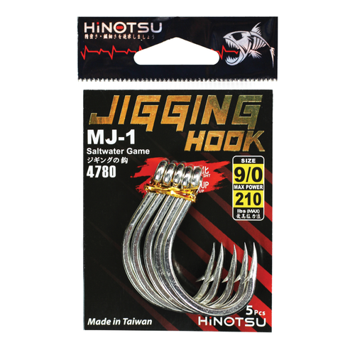 4780-Hinotsu MJ-1 Welded Jigging Hooks Series